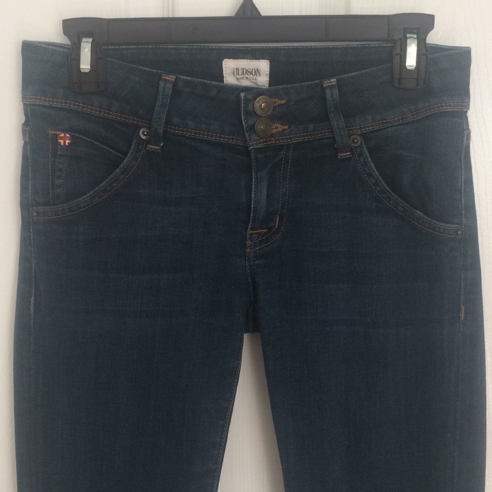 Hudson Beth Midrise Baby Bootcut Jeans